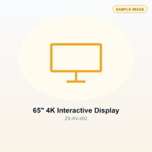 65" 4K Interactive Display