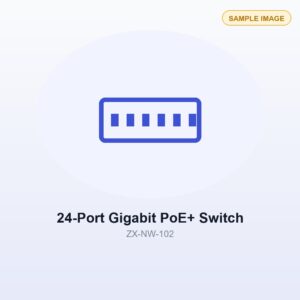24-Port Gigabit PoE+ Switch