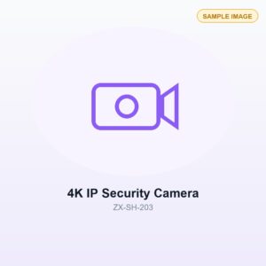4K IP Security Camera